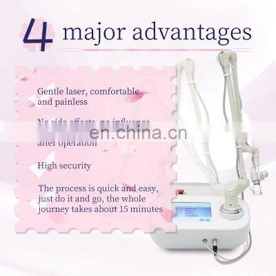 Portable Co2 Fractional Laser Vagina Tightening Photon Rejuvenation Device 4D Beauty Device Scar Stretch Mark Removal Machine