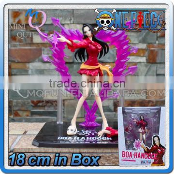 MINI QUTE 18 cm Japanese anime one piece action figure Boa Hancock brinquedos boys in box NO.MQ 088