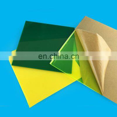 3mm thick clear extruded color flexible acrylic sheet