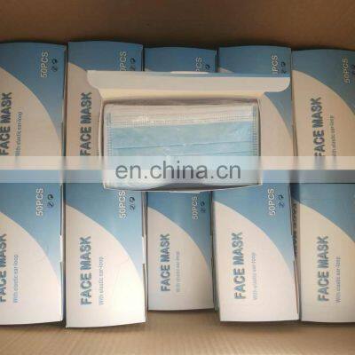 Disposable 3ply Face Mask Protective Facemask With Ear-loop With High Quality photo-2