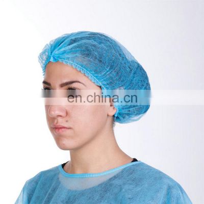 Factory Price Disposable PP Cap Head Cover Hair Net for Workwear Dust Protecting with 18\