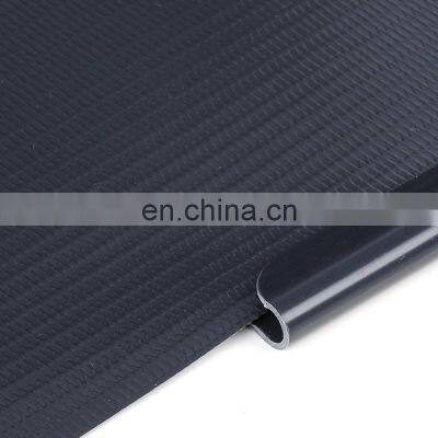 Dark-Grey 1.3mm 19cm*2.52m Hard PVC Weave Strip Screen Fence For Garden Fence/Hart Sichtschutzstreifen photo-4
