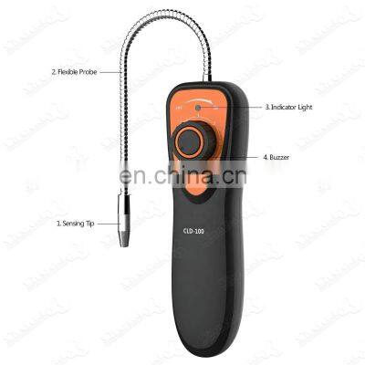 CLD 100 Refrigerant Halogen CFCs HCFC HFC Leak Detector HVAC Leak Tester Machine CLD-100 photo-2