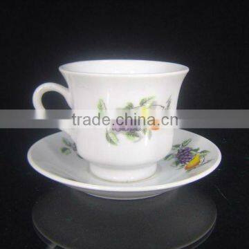 coffee cup and saucer