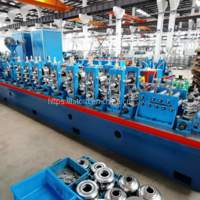 High Efficiency Power Saving Welded GI Galvanized Steel Tube Production Line