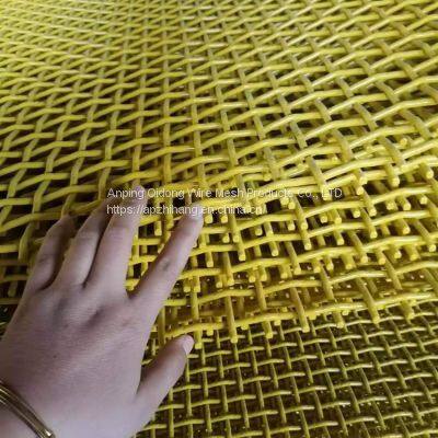 Stainless steel crimped mesh wire crimped mesh production of special-shaped mine screen