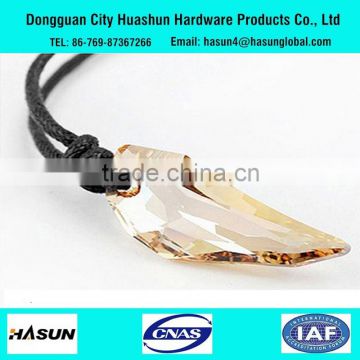 Hot selling custom colorful crystal necklace for promotion