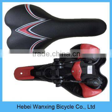 Various colors leather bicycle saddle, mountain bicycle saddle
