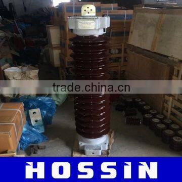 Polymer 132kv 110KV surge arrester Silicone rubber arrester