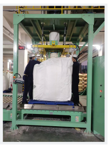 Automatic Organic Compound Fertilizer Ton Bag Packaging Machine for Powder Granules photo-2