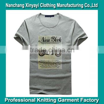 Apparel Manufacturers Fashion Plain Printed T Shirt with Advanced Screen Printe Machine Nanchang Mengyuan Garment Factory China