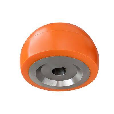 Heavy-Duty Steel Core Polyurethane Wheels for High-Strength Industrial Transportation