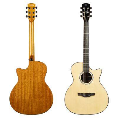 China Factory Customized Jazz Guitar Kit - OTIS Aosi-41 Yunsha GA Glossy Laminated M-17 41inch With EQ Acoustic photo-2