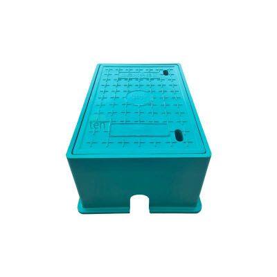 Lubao Composite Resin Material Water Meter Box Manufacturer for High - Standard Farmland (250*500*180) for Rural Tap Water photo-5