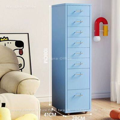 DIY Project Rolling Drawer Cabinet With 10 Drawers in Multiple Colors | Classification Number Insertion | for Craft Supplies