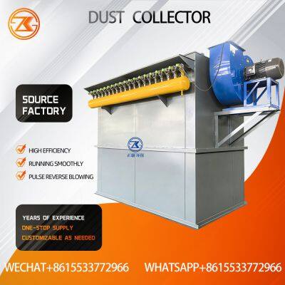 Pulse Bag Filter, Industrial Dust Treatment Equipment, Central Pulse Dust Collector photo-4