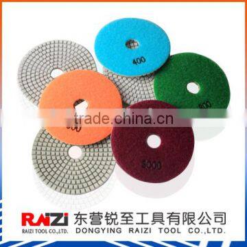 Premium Wet and Dry Polishing Pad White Resin