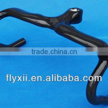 FLX-HB-010 Full Carbon Road bike Integrated Handlebar With Stem