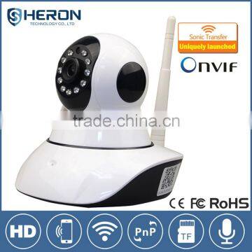 NVR H.264 p2p Camera IP ONVIF Multi-stream WPS Wireless HD Megapixel WIFI IP Camera