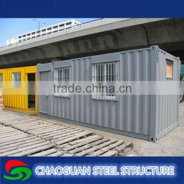 Durable and waterproof modular shipping container house