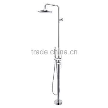 Contemporary Tub Hand Shower And Free Standing Bath Shower Set