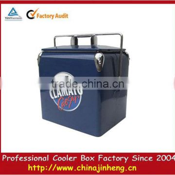 metal beer carry cooler box