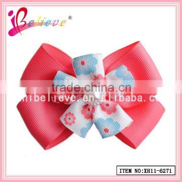 korean ribbon hair clip accessories,make hair bow clip grosgrain ribbon bow