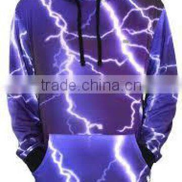 Street Wear digital printed hoodie/ Long Sublimation Hoodie