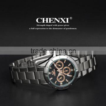2015 Crazy Hot Stainless Steel Women's Wristwatch Luxury Romantic Gift Watch Wholesale Rose Gold Watch CX-019ALS-R photo-3