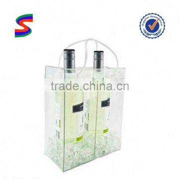 Transparent Wine Bag 6 Bottles Non Woven Wine Bag