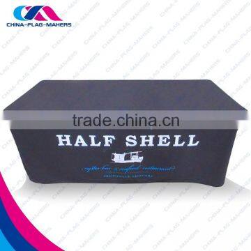 Custom Logo Print 90 Fit Polyester Tablecloth photo-2
