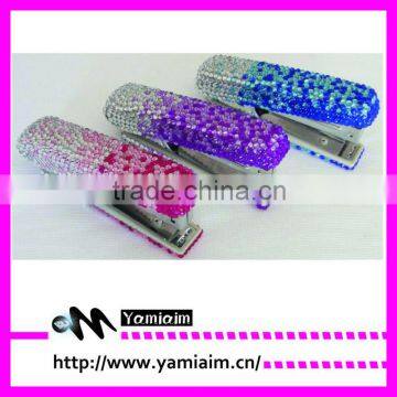 wholesale customized office bling stapler