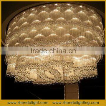 Large crystal chandelier ceiling light hotel lamp ZD0001