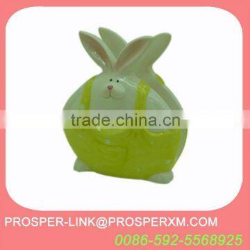 decorative ceramic rabbit napkin holder