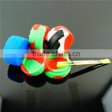 Best Selling Silicone Jars Dab/silicone Container Cosmetic 5ml/ Silicone Customized Bho Oil Container/ Silicone Bho Container photo-6