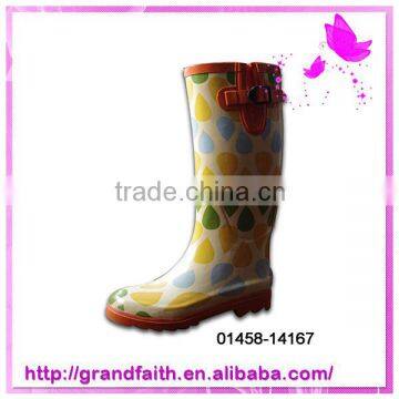 China supplier high quality golf rain boots