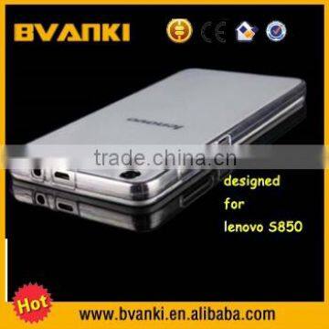 New Arrived Case Cover for Lenovo S850 Case Ultra Thin Crystal Clear Rubber Soft Case High Quality New Products Wholesale Price photo-3