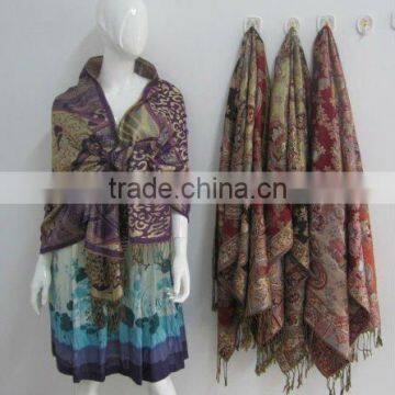 Arab Hot And New Sale Jacquard Pashmina Hijab