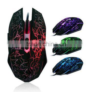 4000 DPI 6D buttons led back light mouse wired gaming mouse USB wired game mice for laptops desktop