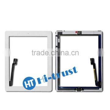 Home Button and 3M Adhesive Sticker free shipping by DHL! Best Quality Digitizer touch screen for ipad 3