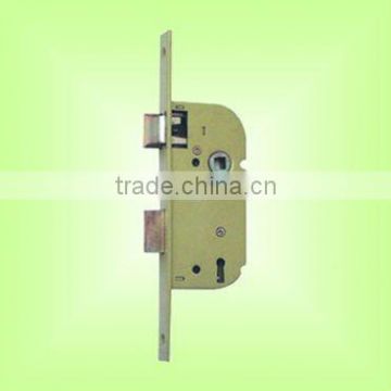 brass double door latch with key lock