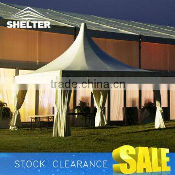 White Garden Pagoda Tent 6x6 For Sale ,Customized pagoda Tent For Sale