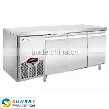 CE Approved Stainless Steel Refrigerated Bench 480L (SY-RT480L SUNRRY)