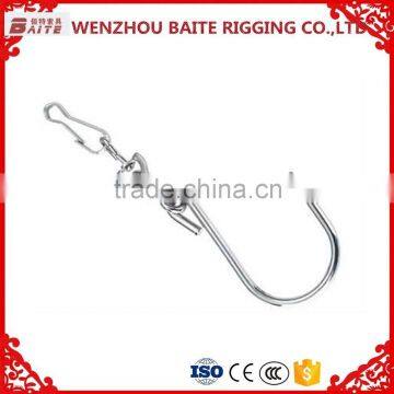 rigging hardware two swivel hook and two s shaped hook/fish hook