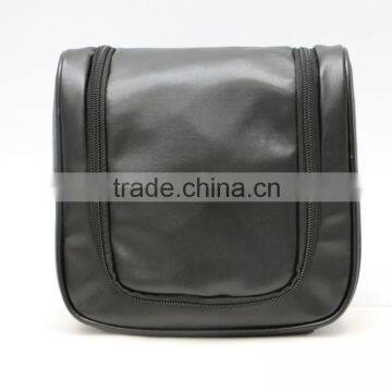 2016 Amanzon hot sale leather makeup bag ,latest travel cosmetic bag ,waterproof simple bag