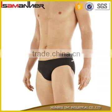 Plus size man models black leisure sexy triangle men swim wear                        
                                                                                Supplier's Choice