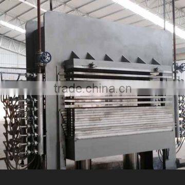 China manufacturer plywood hot press machine 42mm 52mm 500t 600t for sale