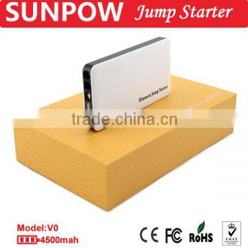 SUNPOW Mini Power Bank Ultra-thin 4500mah Car Booster