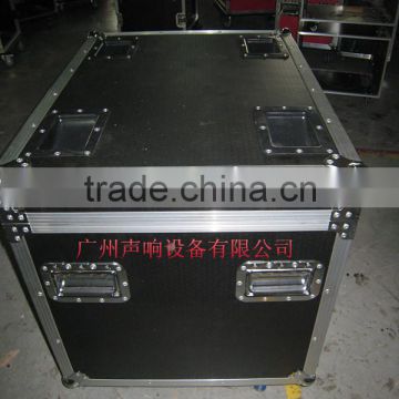 line array speaker cabinet flight case for cable case