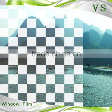 Patterned Frosted Window Film Adhesive Film for Window Glass